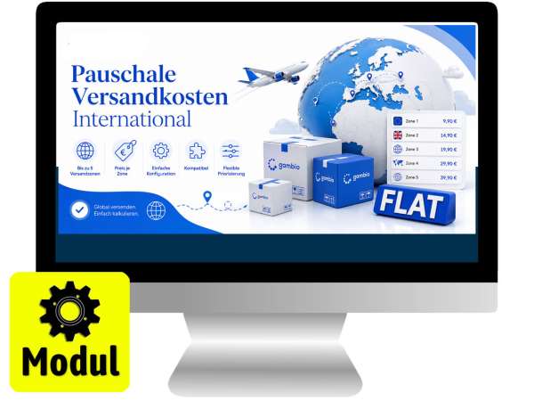 Pauschale Versandkosten International – 5 Versandzonen mit eigenen Versandpreisen
