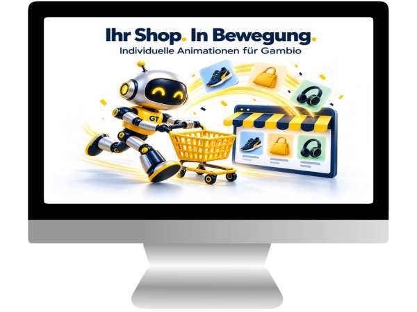 Gambio Animationen, Videos & Spiele