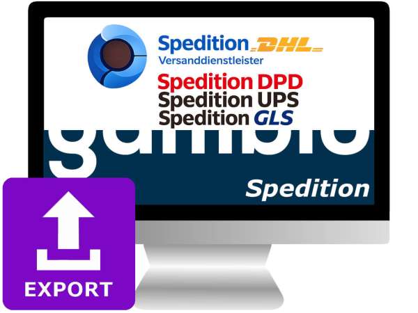 Export Modul Versand – Bestellungen für Versanddienstleister exportieren