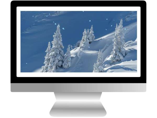 Schneeflocken | Snowflakes in 3D als .css