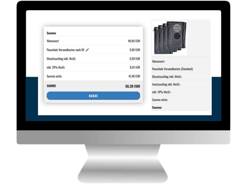 Modul Diesel & Insel Zuschlag