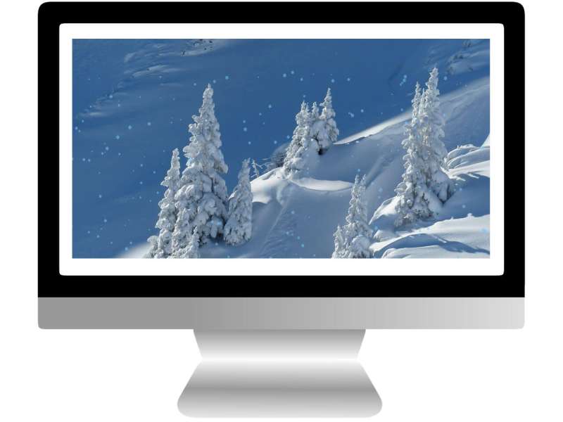 Schneeflocken | Snowflakes in 2D als .jsD als Java